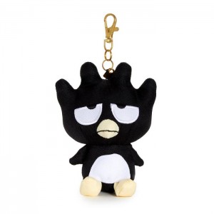 Hello Kitty Badtz-maru Mascot Keychain (Denim Series) Černé | CZ_HK51594