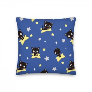 Hello Kitty Chococat Starry Night 18" Square Pillow Blankyt | CZ_HK44979