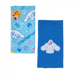 Hello Kitty Cinnamoroll Berry Sweets 2-Pc Kitchen Towel Set Blankyt | CZ_HK28830