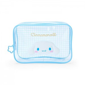 Hello Kitty Cinnamoroll Clear Grid Zipper Blankyt | CZ_HK38883