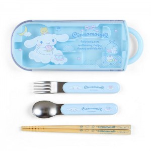 Hello Kitty Cinnamoroll Everyday Utensil Set Trio Blankyt | CZ_HK92182