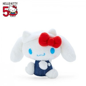 Hello Kitty Cinnamoroll Mascot Keychain Plush (Hello, Everyone! Series) Bílé Blankyt | CZ_HK85552