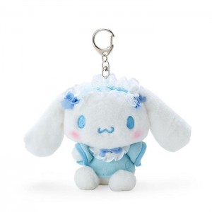 Hello Kitty Cinnamoroll Plush Mascot Keychain (Sky Blue Series) Bílé Blankyt | CZ_HK84425