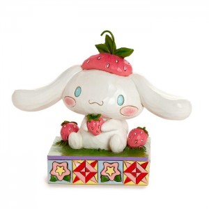 Hello Kitty Cinnamoroll with Strawberry Figurine (Jim Shore Sanrio Collection) Bílé Růžové | CZ_HK96774