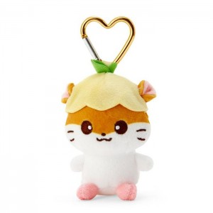 Hello Kitty Corocorokuririn Plush Mascot All My Heart Keychain Bílé Žluté | CZ_HK71038