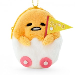 Hello Kitty Gudetama Mini Zipper (Gudetama Land Series) Žluté | CZ_HK82670