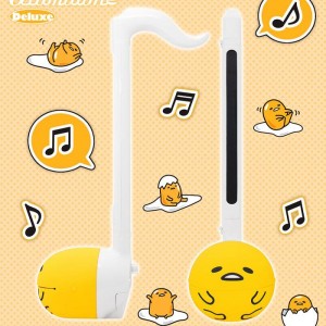 Hello Kitty Gudetama Otamatone Deluxe Musical Toy Žluté | CZ_HK43604