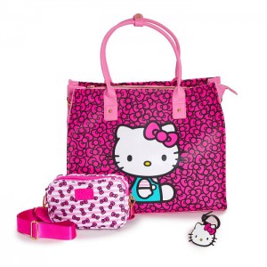 Hello Kitty Hello Kitty 3-pc All-Over Print Travel Set Růžové | CZ_HK69873