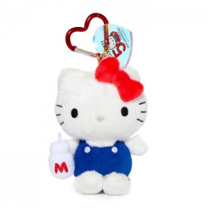 Hello Kitty Hello Kitty 50th Anniversary Plush Mascot (1974) Červené Blankyt | CZ_HK41335