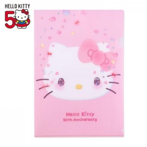 Hello Kitty Hello Kitty Clear File Folder (50th Anniv. The Future In Our Eyes) Růžové | CZ_HK82999