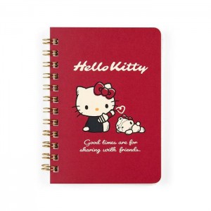 Hello Kitty Hello Kitty Compact Ruled Notebook Červené | CZ_HK19723