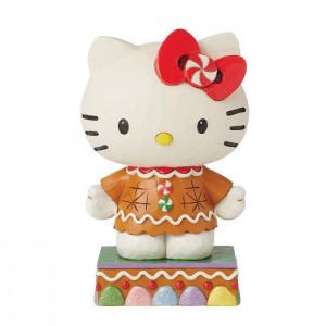 Hello Kitty Hello Kitty Gingerbread Figurine (Jim Shore Sanrio Collection) Hnědé | CZ_HK41582