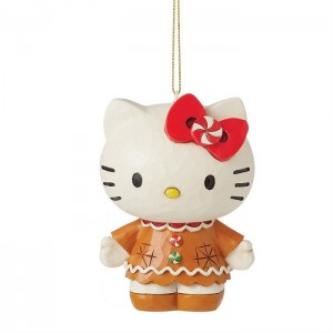 Hello Kitty Hello Kitty Gingerbread Hanging Ornament (Jim Shore Sanrio Collection) Hnědé | CZ_HK88235