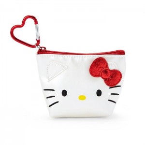 Hello Kitty Hello Kitty Mini Metallic Zipper Bílé | CZ_HK65695