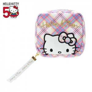 Hello Kitty Hello Kitty Mini Zipper (Hello Kitty Dress Tartan Series) Fialové | CZ_HK18479