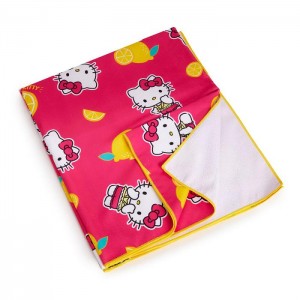 Hello Kitty Hello Kitty Pink Lemonade Beach Towel Červené | CZ_HK64929