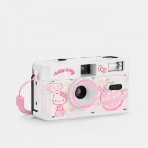 Hello Kitty Hello Kitty Strawberry Planet 35mm Camera Růžové | CZ_HK91222