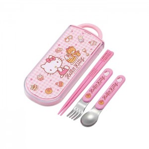 Hello Kitty Hello Kitty Utensil Set Trio Růžové | CZ_HK63372