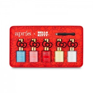 Hello Kitty Hello Kitty x Aprés 5-pc Nail Gel Couleur Set Viacfarebný | CZ_HK33651