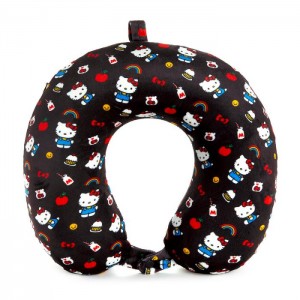 Hello Kitty Hello Kitty x FUL Classic Neck Pillow Černé | CZ_HK87832