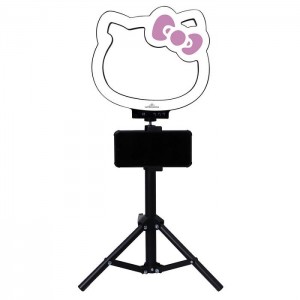 Hello Kitty Hello Kitty x Impressions Vanity 10" Desktop Ring Light Tripod Bílé | CZ_HK78274