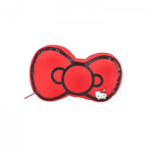 Hello Kitty Hello Kitty x LeSportsac Ribbon Cosmetic Clutch (Style Essential) Červené | CZ_HK21278