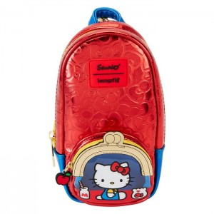 Hello Kitty Hello Kitty x Loungefly 50th Anniversary Classic Mini Backpack Pencil Case Červené | CZ_HK30150