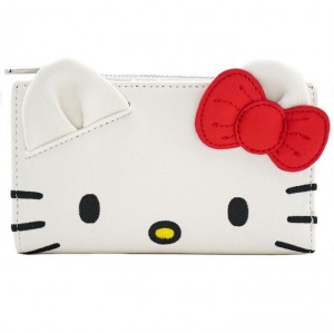 Hello Kitty Hello Kitty x Loungefly Classic Face Bifold Bílé | CZ_HK62898