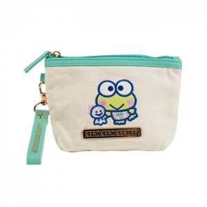 Hello Kitty Keroppi Mini Zipper (Teru Teru and Me Series) Krém | CZ_HK13541