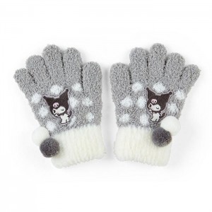 Hello Kitty Kuromi Kids Cozy Gloves Šedé Bílé | CZ_HK33623