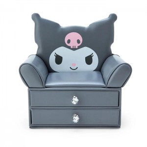 Hello Kitty Kuromi Mini Sofa Storage Chest Šedé | CZ_HK40260