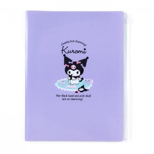 Hello Kitty Kuromi Multi-Pocket File Folder Fialové | CZ_HK77848