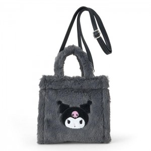 Hello Kitty Kuromi Plush 2-Way Mini Šedé | CZ_HK41396