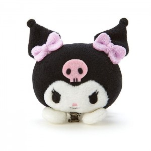 Hello Kitty Kuromi Plush Hair Clip Bílé Černé | CZ_HK45964