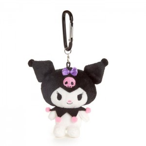 Hello Kitty Kuromi Plush Mascot Carabiner Černé | CZ_HK62825