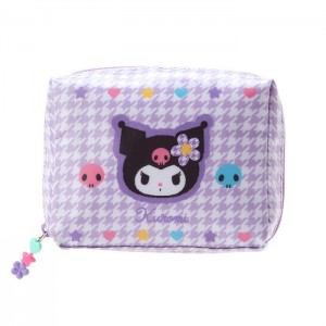 Hello Kitty Kuromi Zipper (Floral Houndstooth Series) Fialové | CZ_HK87968