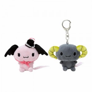 Hello Kitty Lloromannic Plush Mascot Keychain (Set of 2) Růžové Šedé | CZ_HK35530