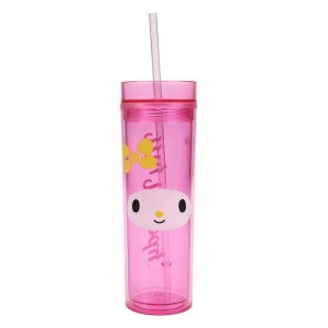 Hello Kitty My Melody 16oz Acrylic Travel Tumbler Růžové | CZ_HK97878