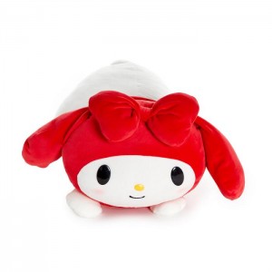 Hello Kitty My Melody 19" Plush (Just Lounging Series) Bílé Červené | CZ_HK71039