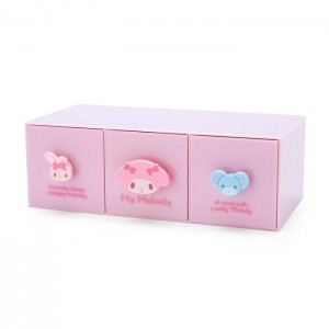 Hello Kitty My Melody 3-Tier Besties Stacking Container Růžové | CZ_HK85241