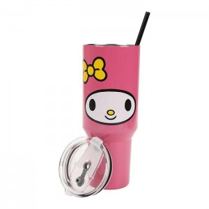 Hello Kitty My Melody 40oz Stainless Steel Travel Tumbler Růžové | CZ_HK56819