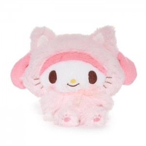 Hello Kitty My Melody 6" Kitten Mascot Plush Růžové | CZ_HK74888