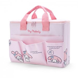 Hello Kitty My Melody Canvas Covered Storage Box Růžové | CZ_HK65883