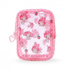 Hello Kitty My Melody Clear Mini Zipper Růžové | CZ_HK80309