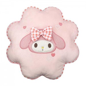 Hello Kitty My Melody Cozy Face Throw Pillow Růžové | CZ_HK14358