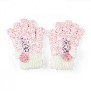 Hello Kitty My Melody Kids Cozy Gloves Růžové Bílé | CZ_HK91960