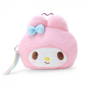 Hello Kitty My Melody Plush Mini Face Růžové | CZ_HK73219