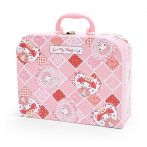 Hello Kitty My Melody Red Akamelo Storage Suitcase Růžové | CZ_HK31087