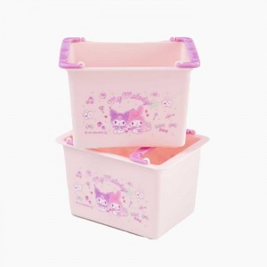 Hello Kitty My Melody & Kuromi Stackable Mini Baskets (Set of 2) Růžové | CZ_HK60884