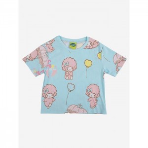 Hello Kitty My Sweet Piano x Dumbgood Baby Tee Blankyt | CZ_HK87934